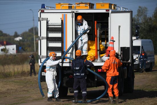 Russia Emergency Services Drills