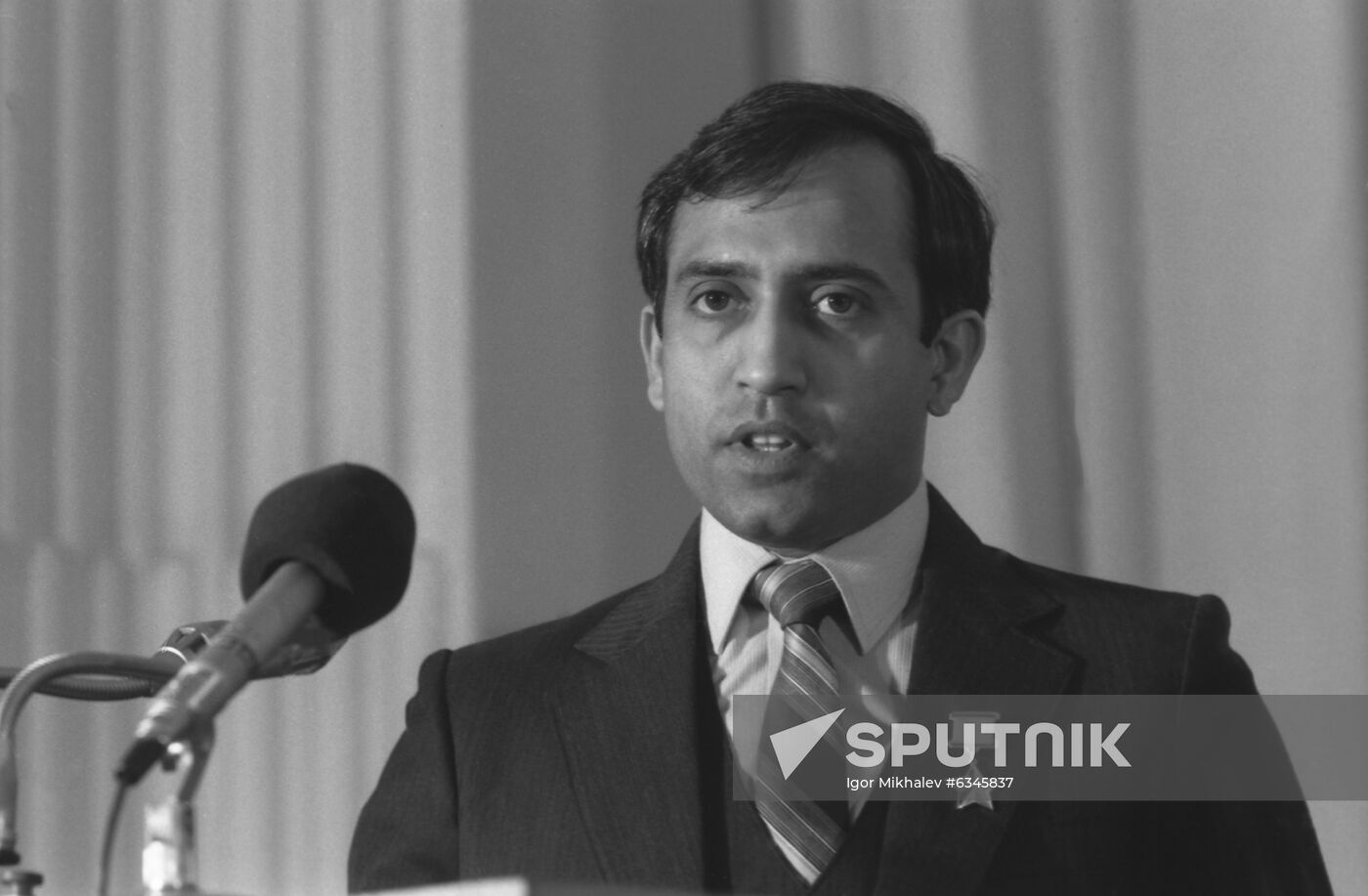 Indian cosmonaut Rakesh Sharma