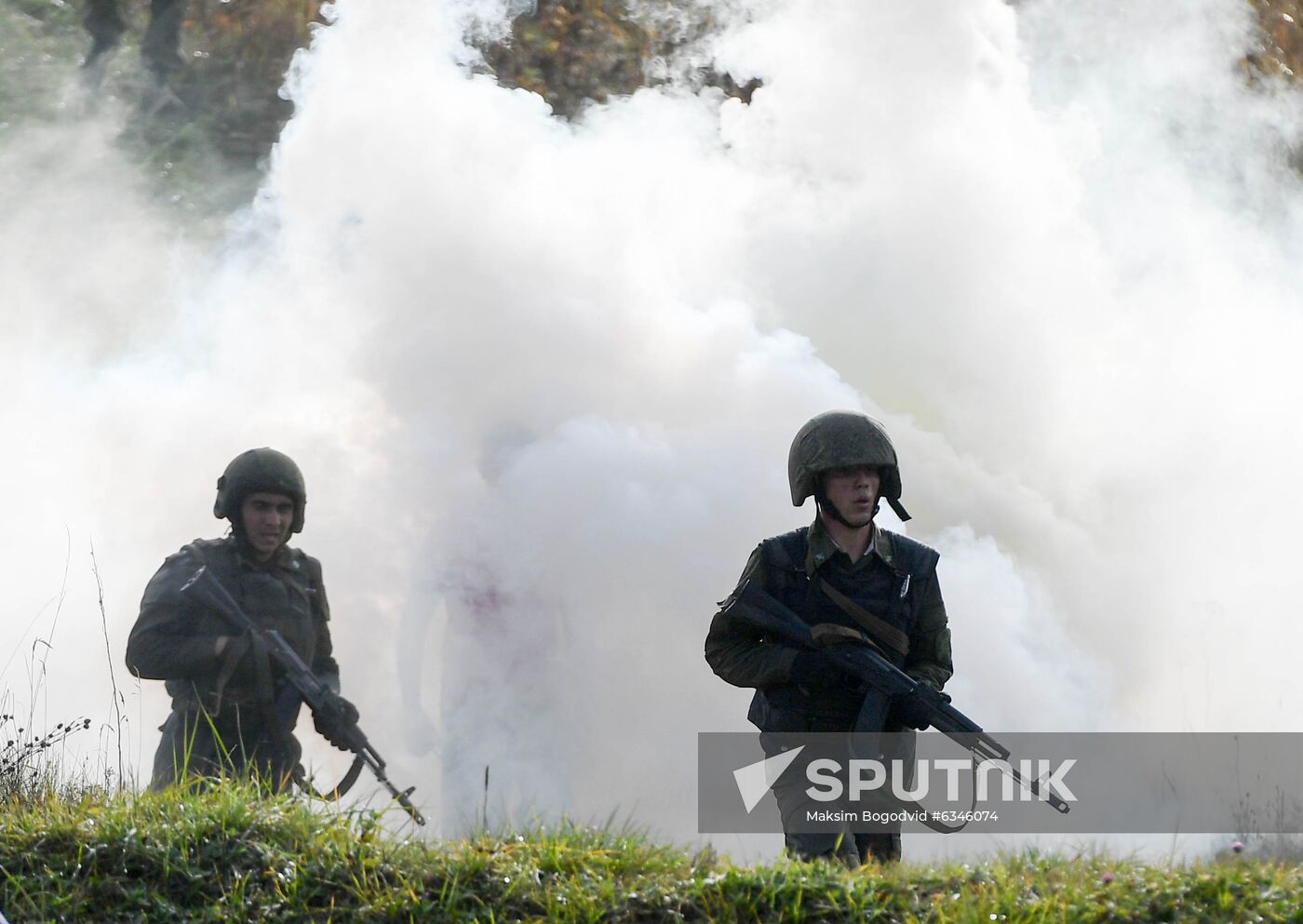 Russia National Guard Maroon Berets Exams
