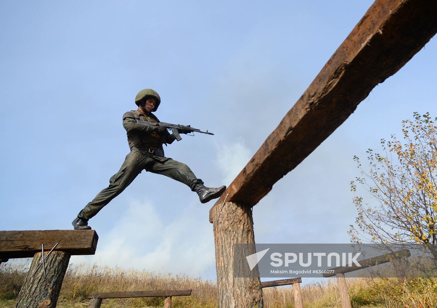 Russia National Guard Maroon Berets Exams