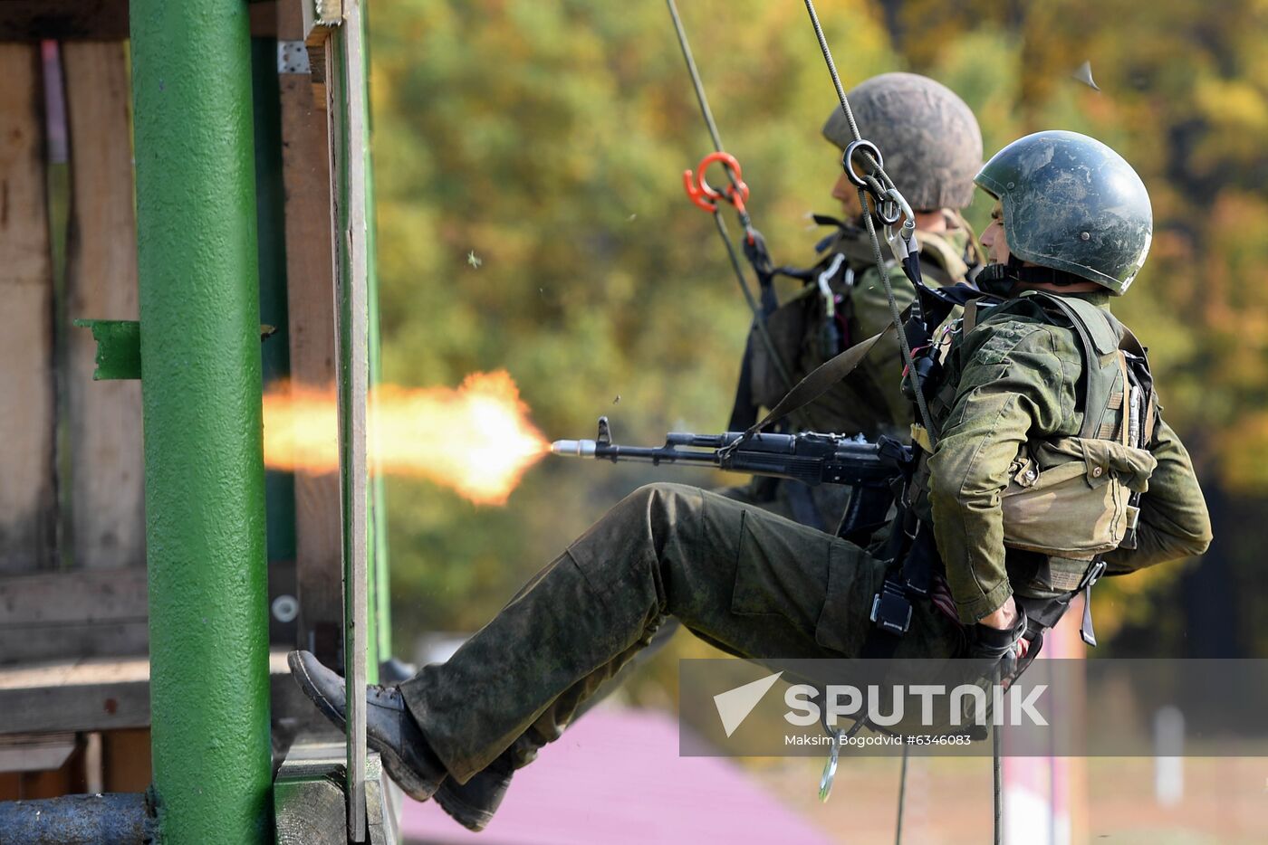 Russia National Guard Maroon Berets Exams