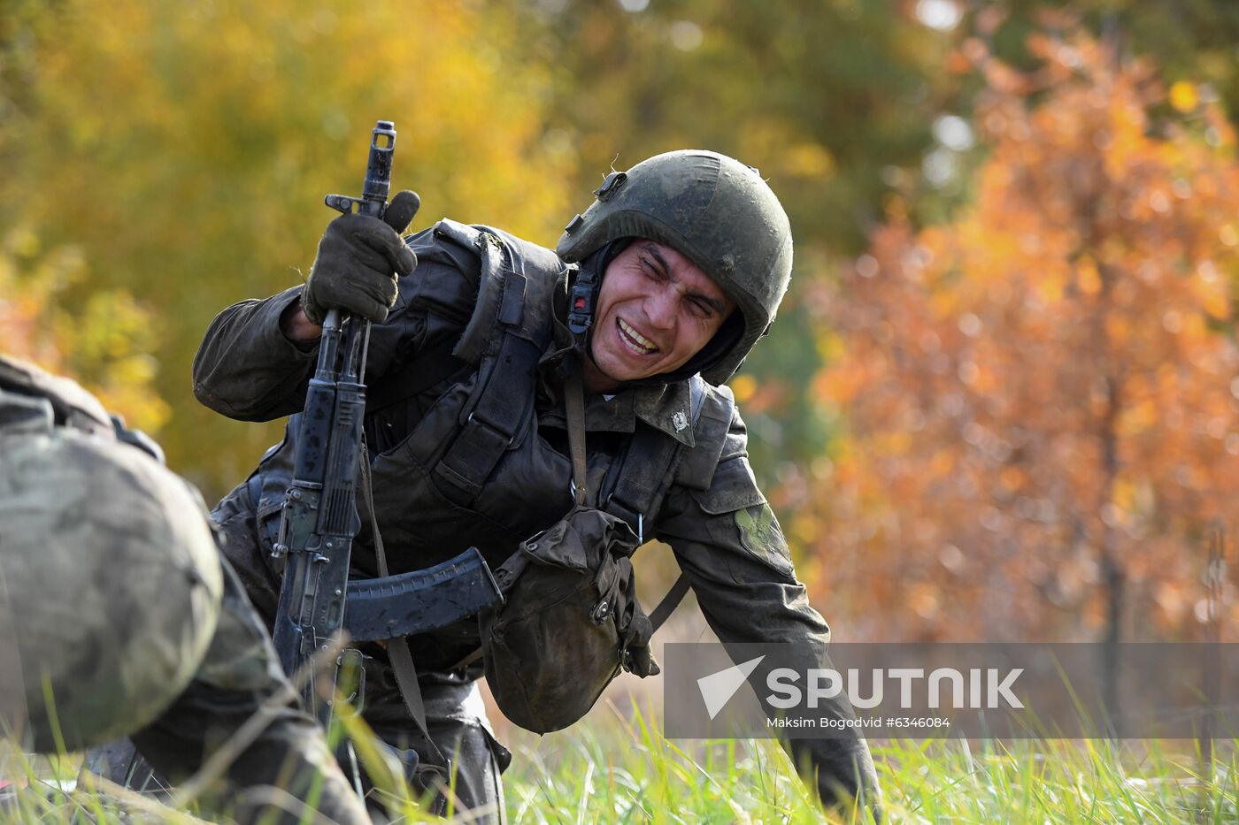 Russia National Guard Maroon Berets Exams