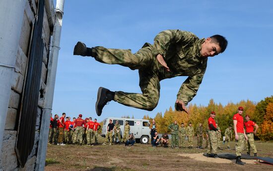 Russia National Guard Maroon Berets Exams