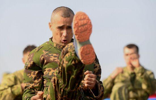 Russia National Guard Maroon Berets Exams