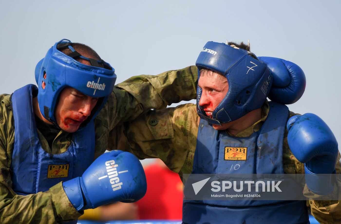 Russia National Guard Maroon Berets Exams