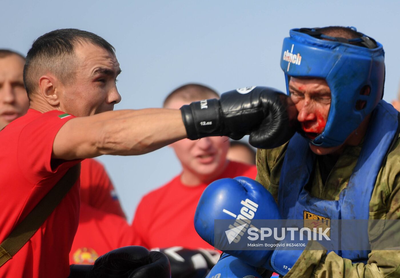 Russia National Guard Maroon Berets Exams