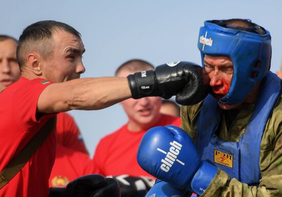 Russia National Guard Maroon Berets Exams