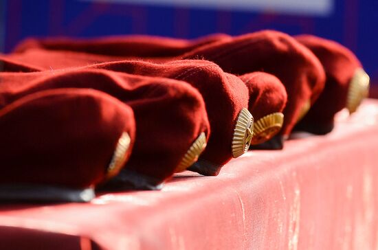 Russia National Guard Maroon Berets Exams