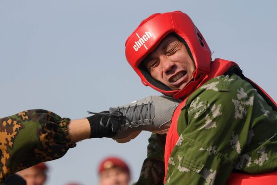 Russia National Guard Maroon Berets Exams