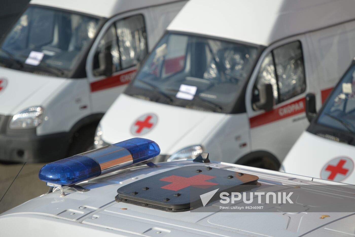 Russia New Ambulance Cars