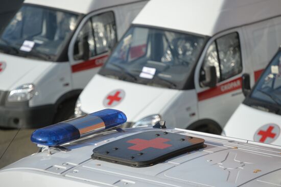 Russia New Ambulance Cars