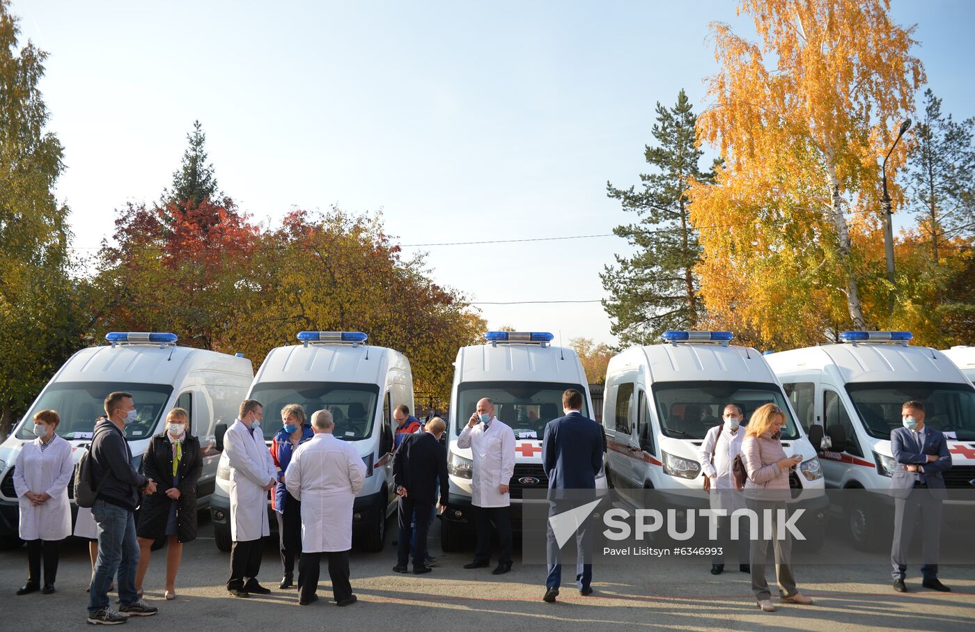 Russia New Ambulance Cars