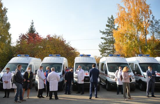 Russia New Ambulance Cars