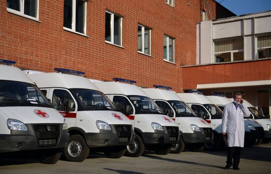 Russia New Ambulance Cars