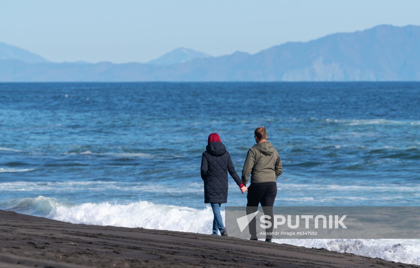 Pacific coast of Kamchatka Peninsula