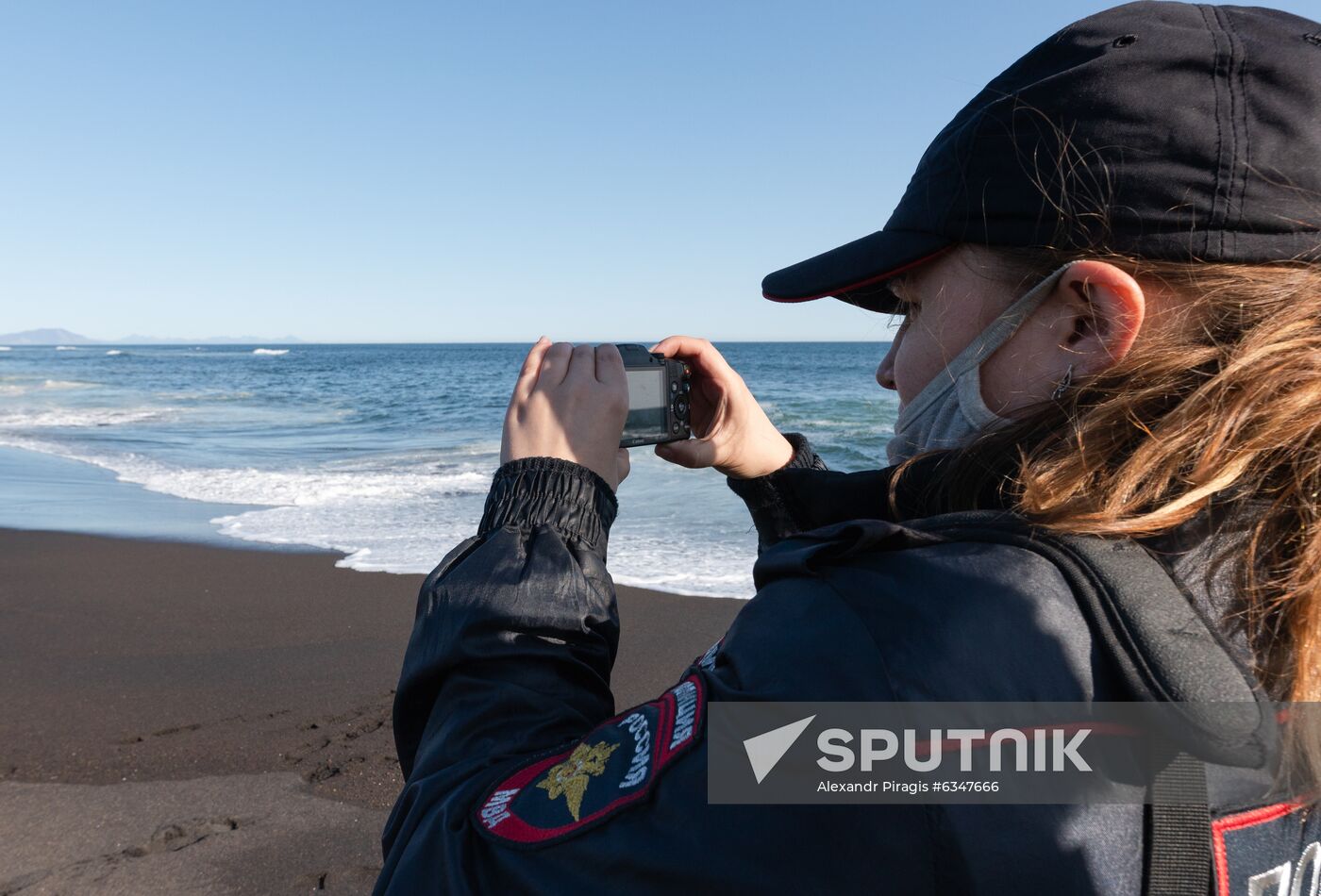 Russia Kamchatka Pacific Ocean Pollution