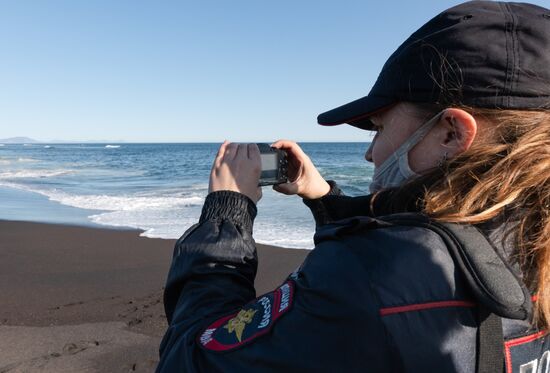 Russia Kamchatka Pacific Ocean Pollution