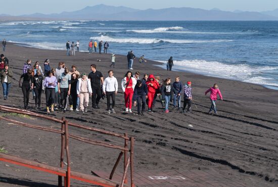 Russia Kamchatka Pacific Ocean Pollution