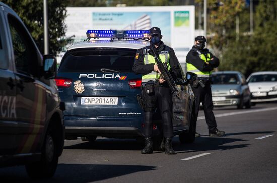 Spain Coronavirus Lockdown