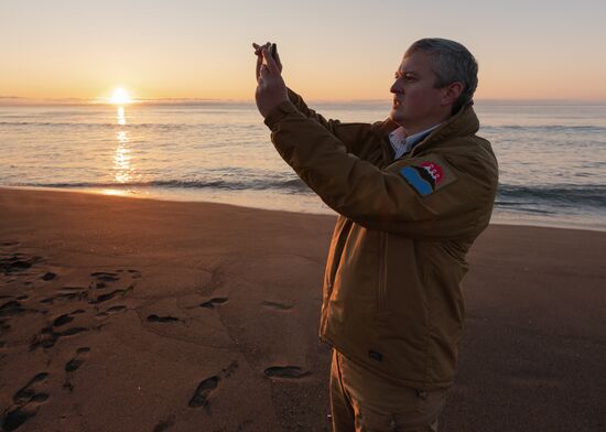 Russia Kamchatka Pacific Ocean Pollution