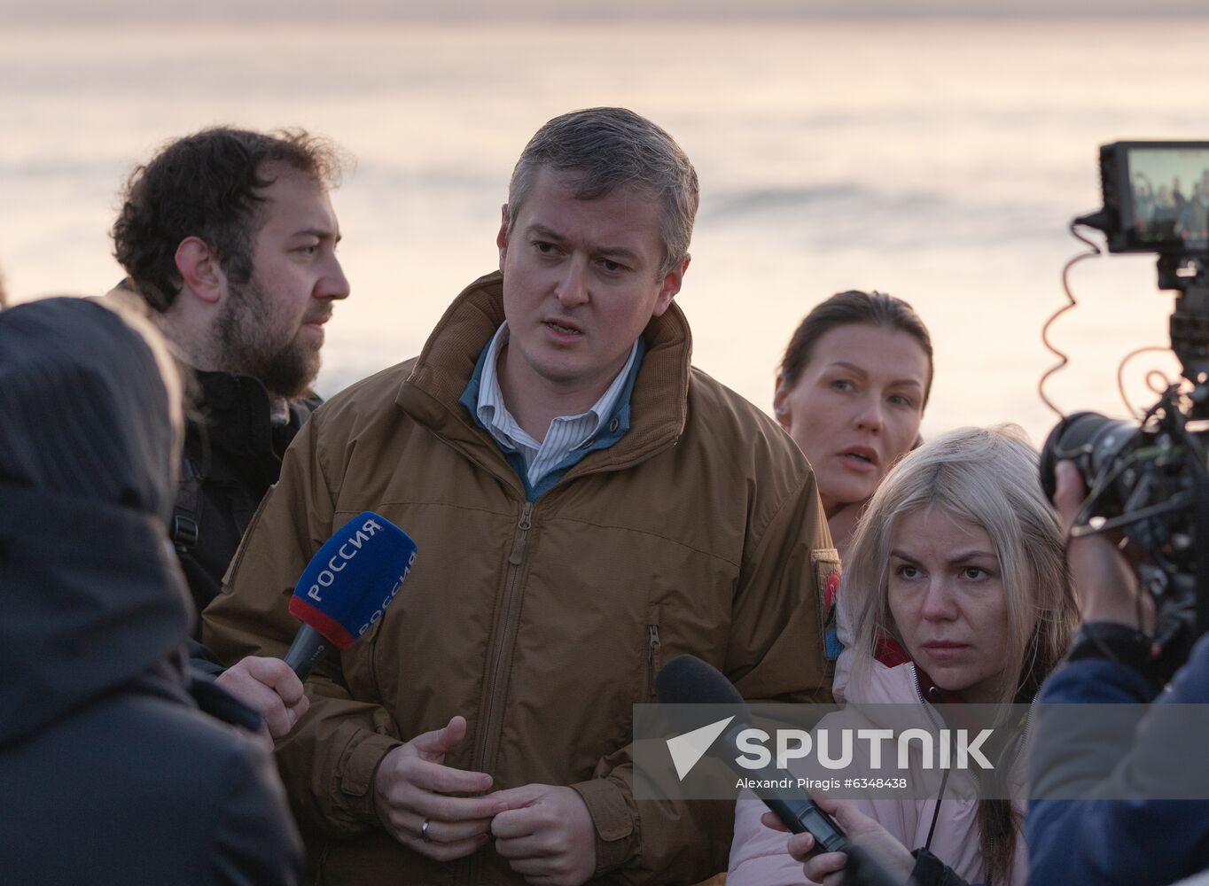 Russia Kamchatka Pacific Ocean Pollution