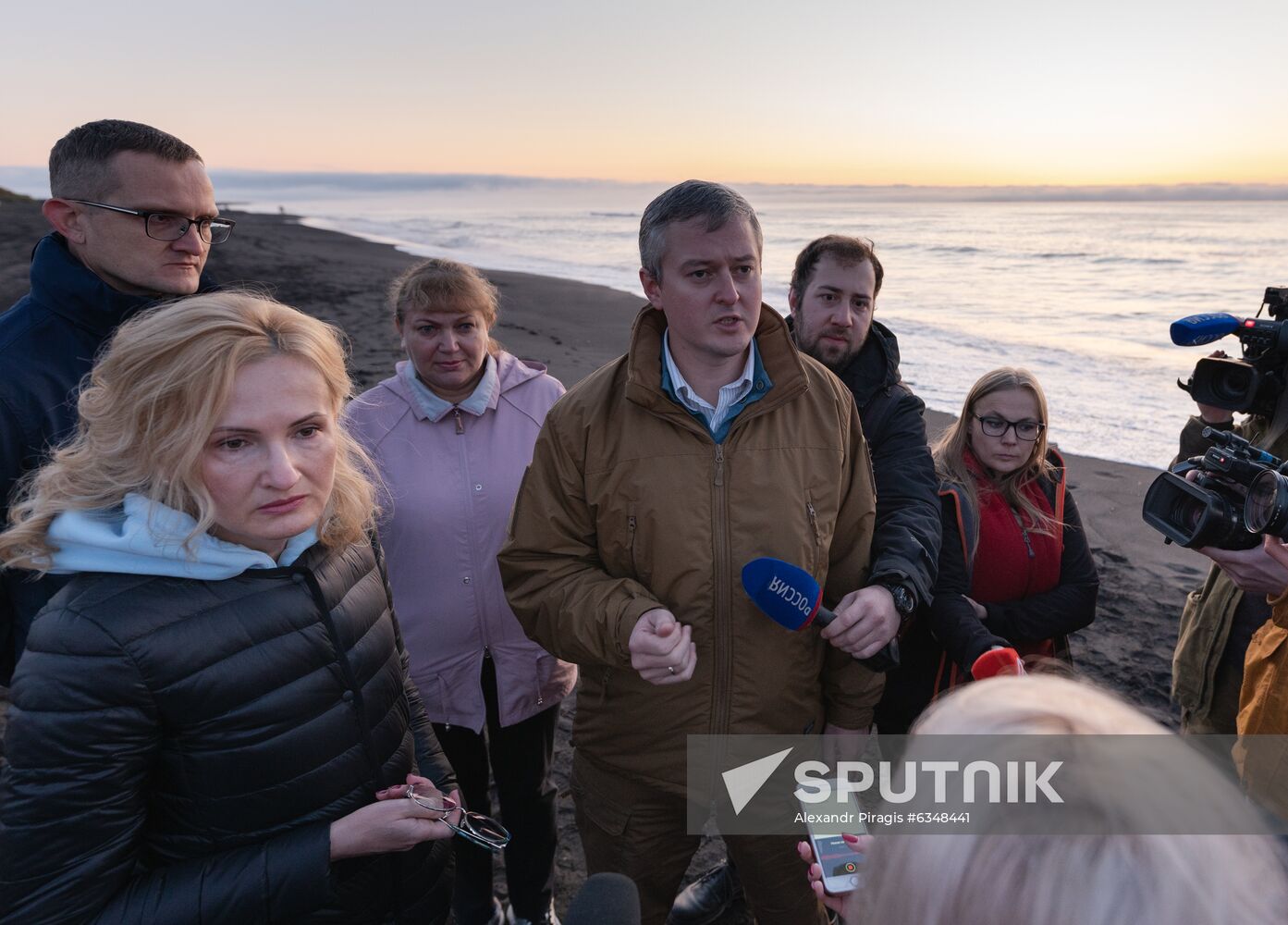 Russia Kamchatka Pacific Ocean Pollution