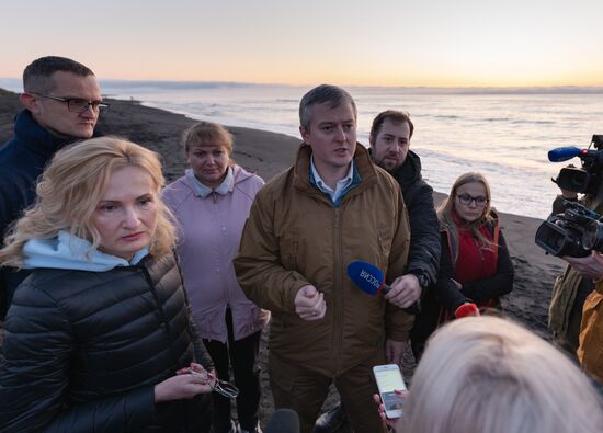 Russia Kamchatka Pacific Ocean Pollution