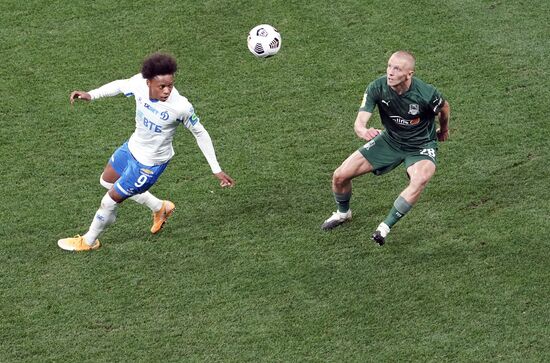 Russia Soccer Premier-League Dynamo - Krasnodar