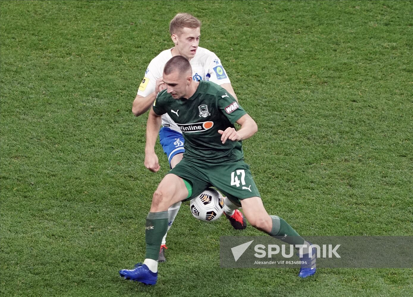Russia Soccer Premier-League Dynamo - Krasnodar
