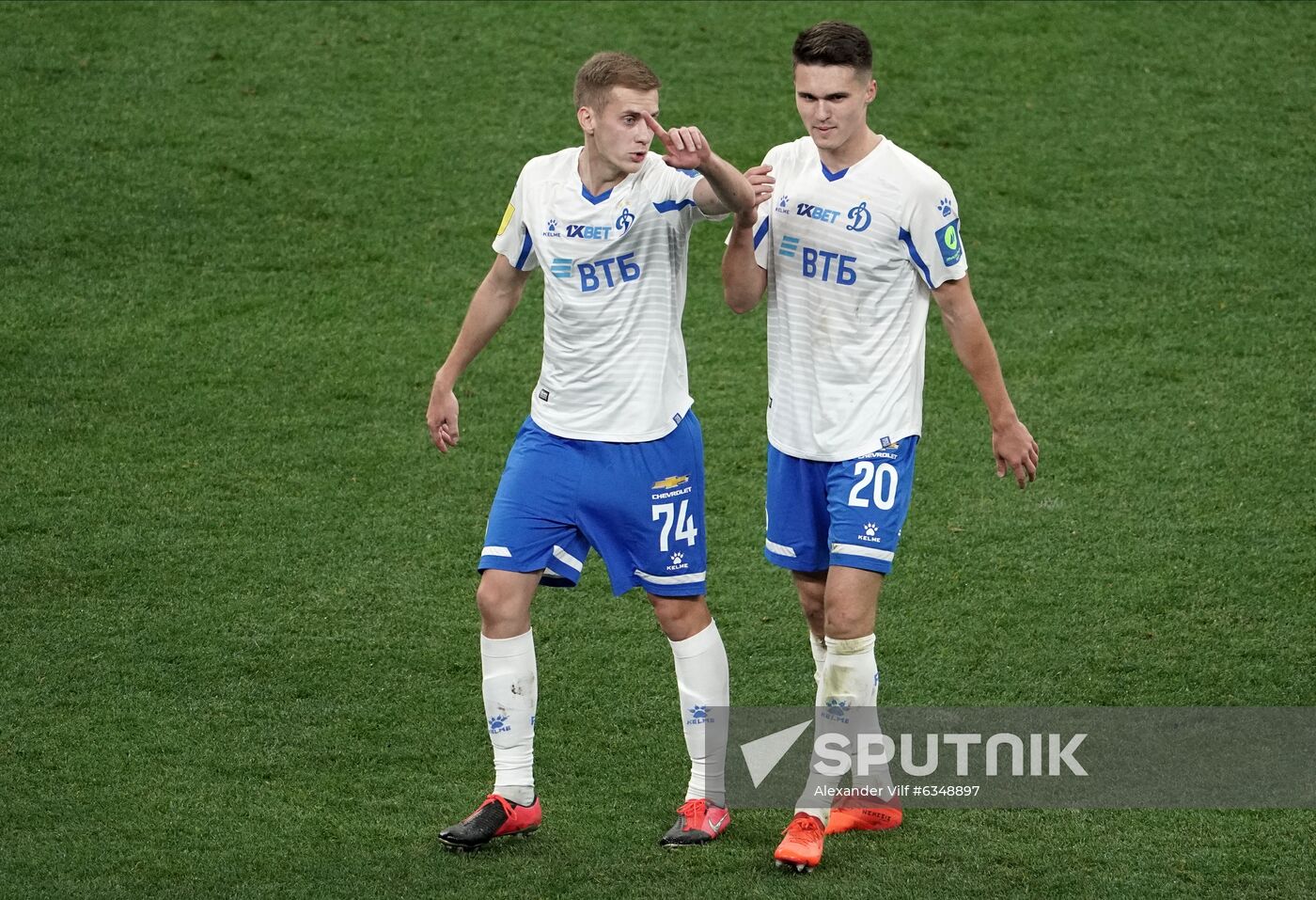 Russia Soccer Premier-League Dynamo - Krasnodar