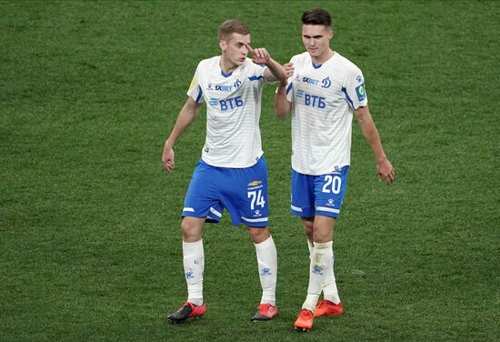 Russia Soccer Premier-League Dynamo - Krasnodar