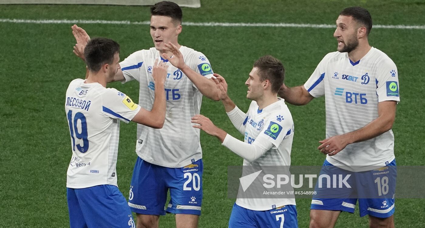 Russia Soccer Premier-League Dynamo - Krasnodar