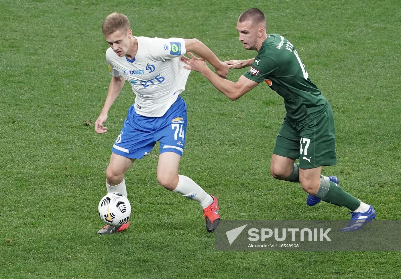 Russia Soccer Premier-League Dynamo - Krasnodar