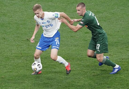 Russia Soccer Premier-League Dynamo - Krasnodar