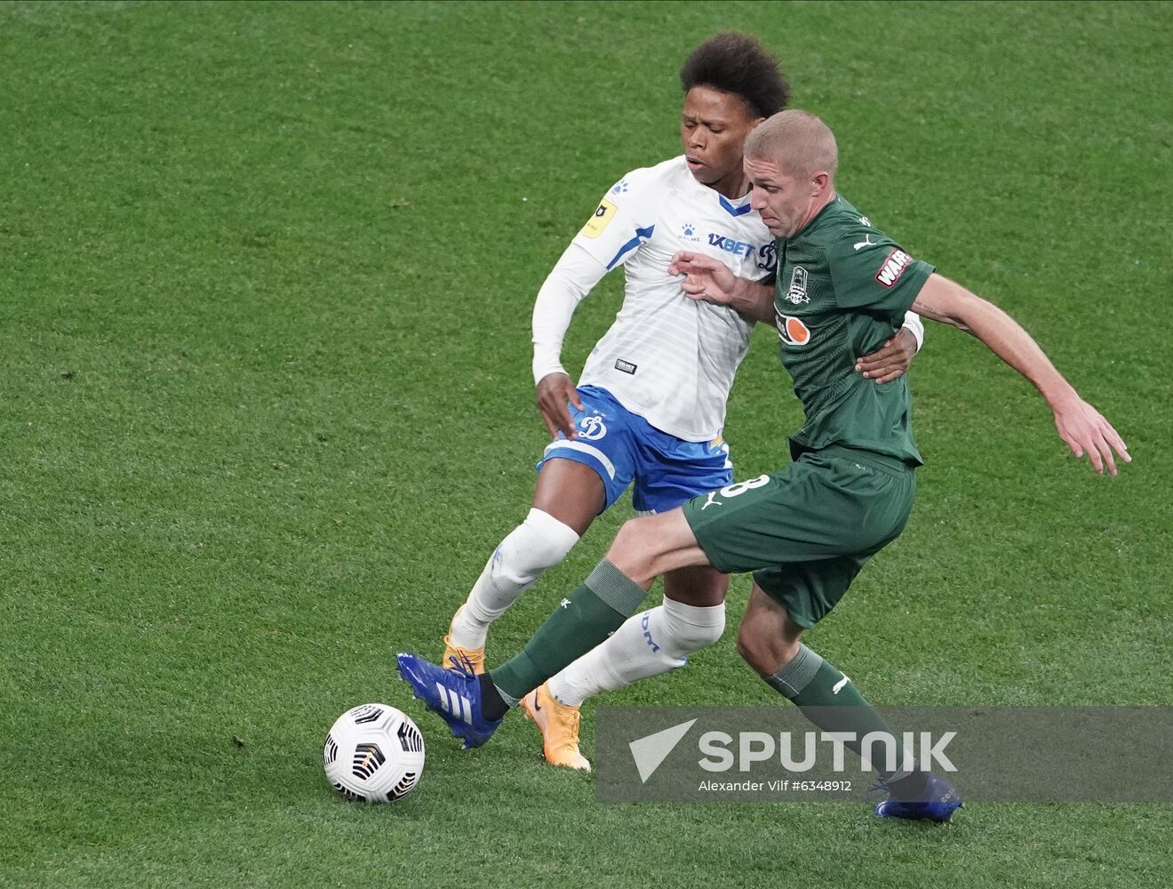 Russia Soccer Premier-League Dynamo - Krasnodar