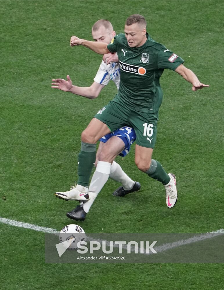 Russia Soccer Premier-League Dynamo - Krasnodar