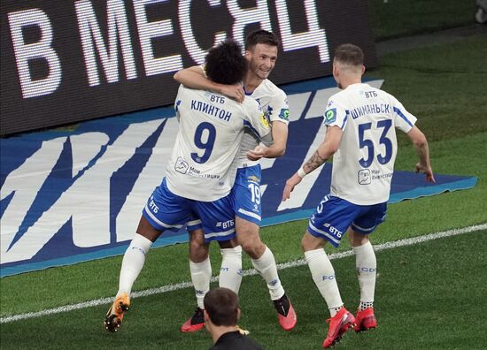 Russia Soccer Premier-League Dynamo - Krasnodar