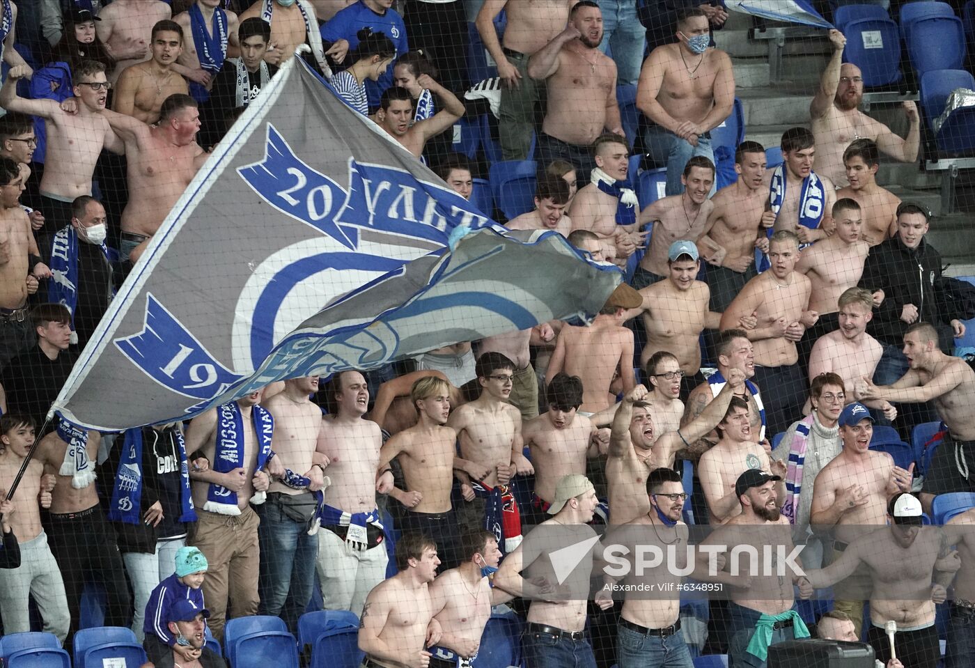 Russia Soccer Premier-League Dynamo - Krasnodar