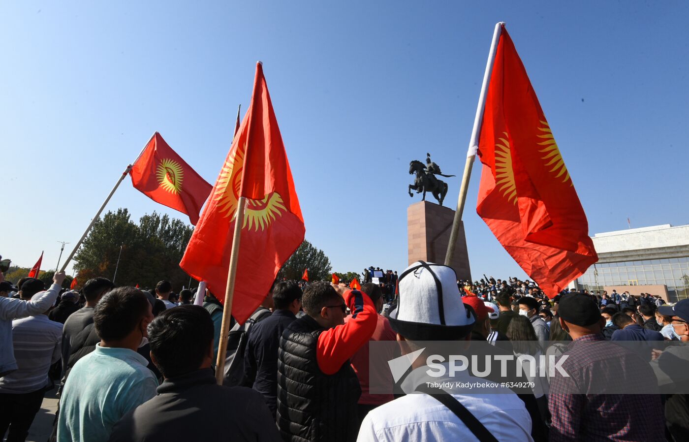 Kyrgyzstan Parliamentary Elections Protest