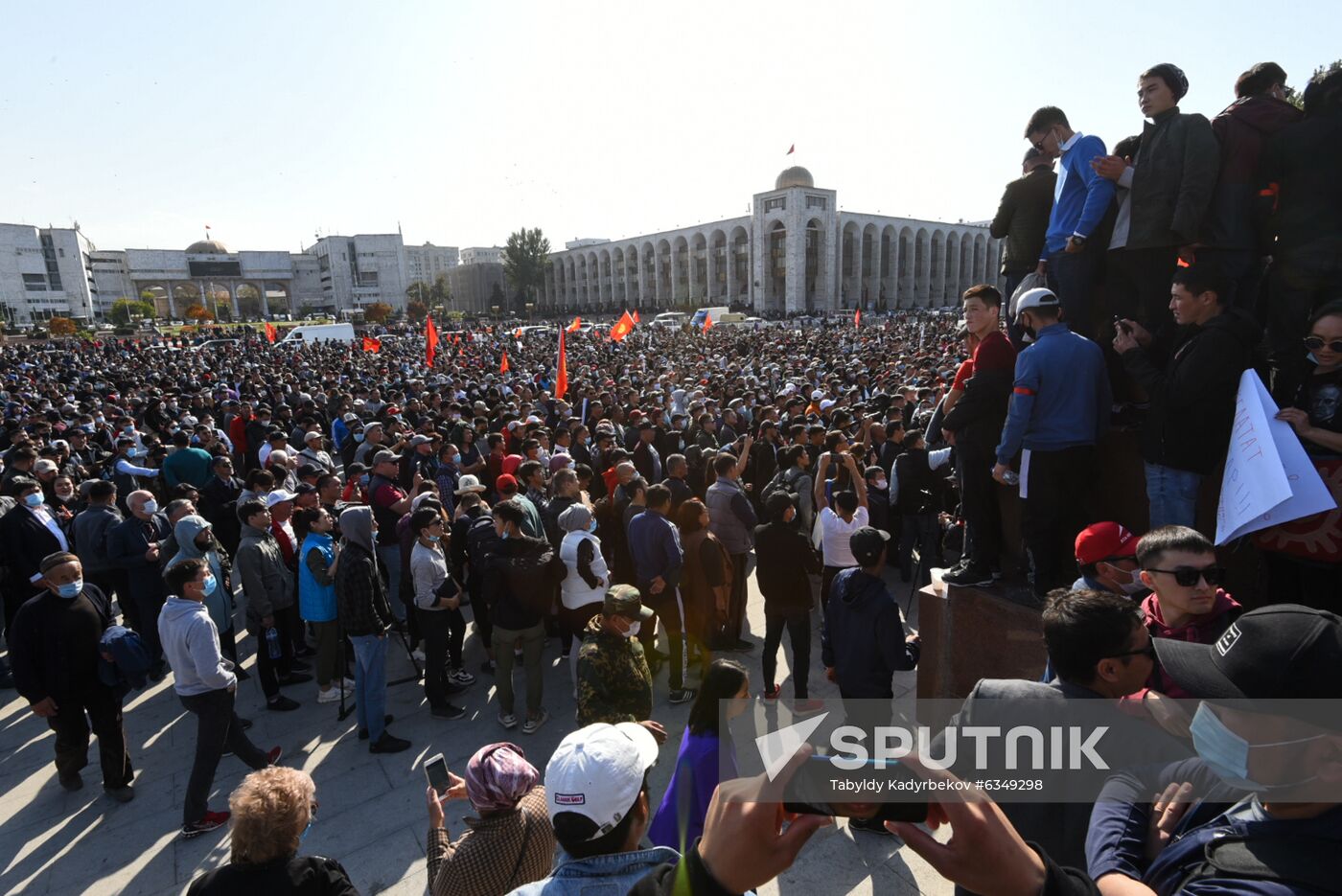 Kyrgyzstan Parliamentary Elections Protest