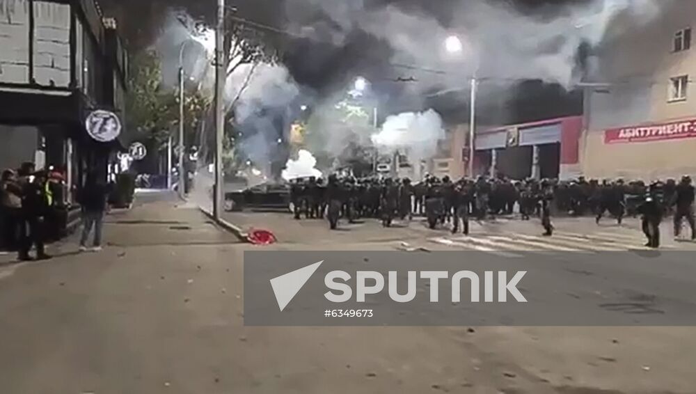 Kyrgyzstan Parliamentary Elections Protest