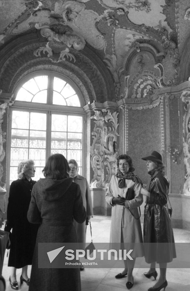 President of Finland Mauno Koivisto visits USSR