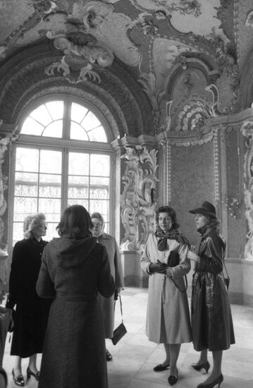 President of Finland Mauno Koivisto visits USSR