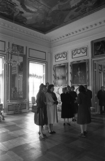 President of Finland Mauno Koivisto visits USSR