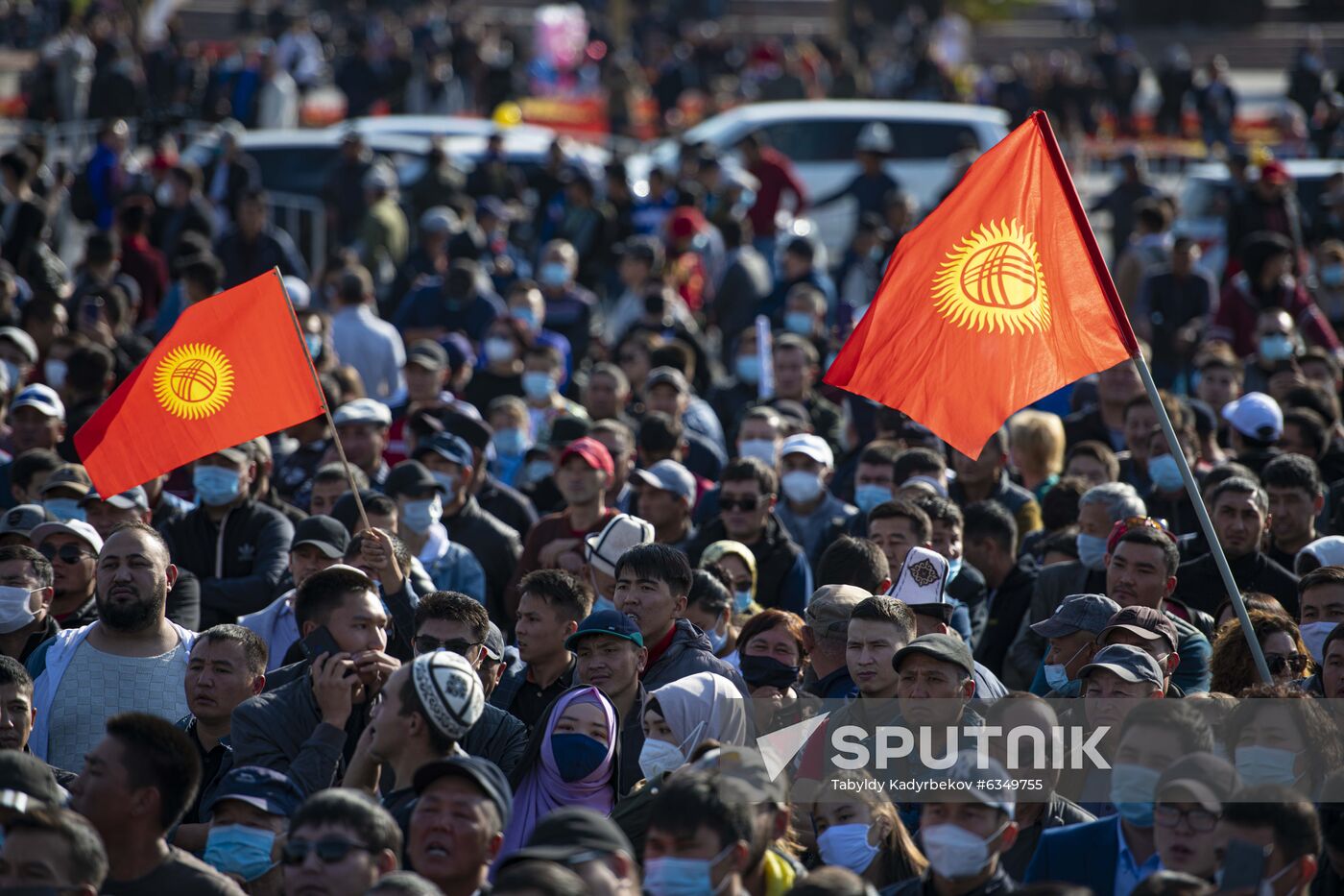 Kyrgyzstan Parliamentary Elections Protest