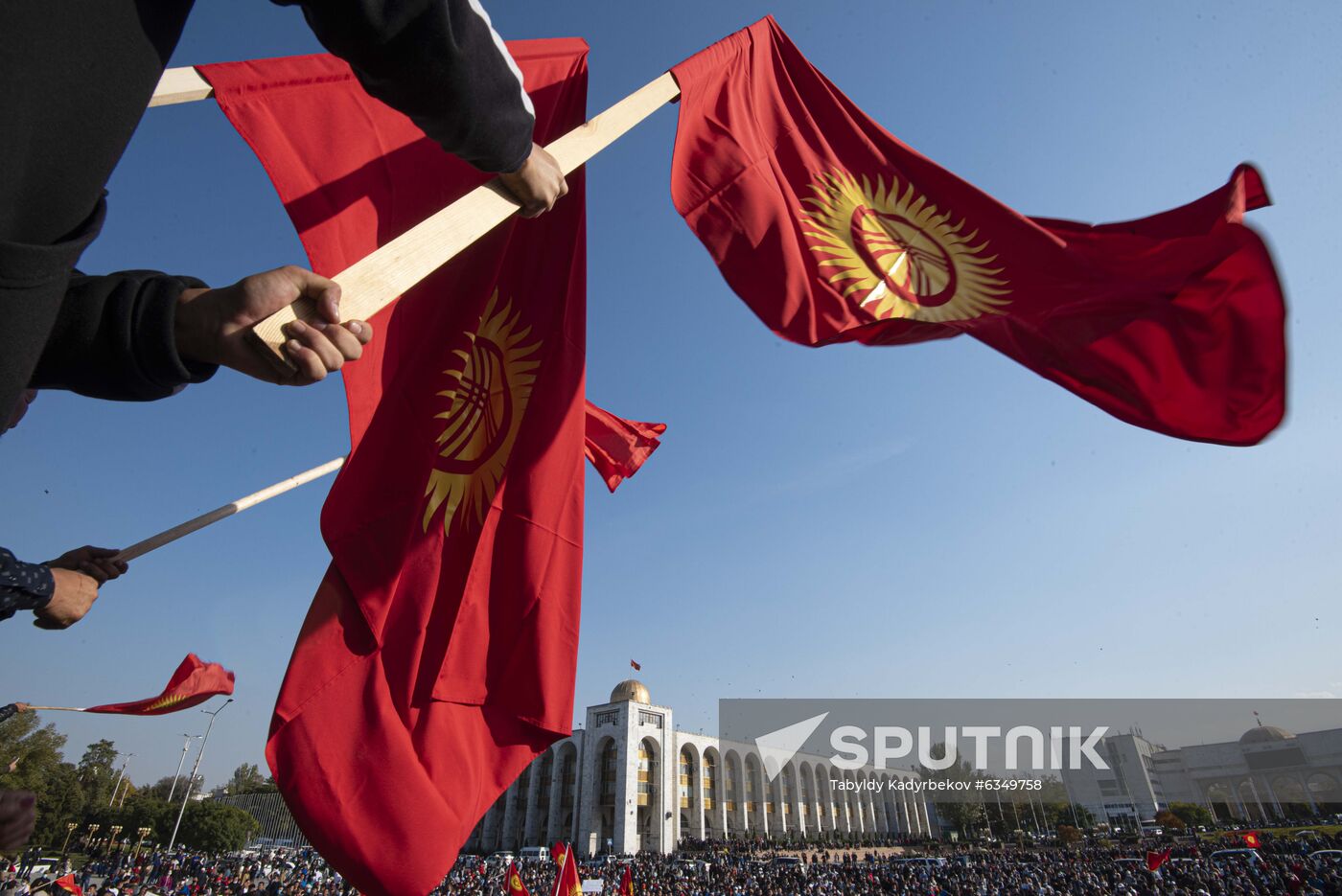 Kyrgyzstan Parliamentary Elections Protest