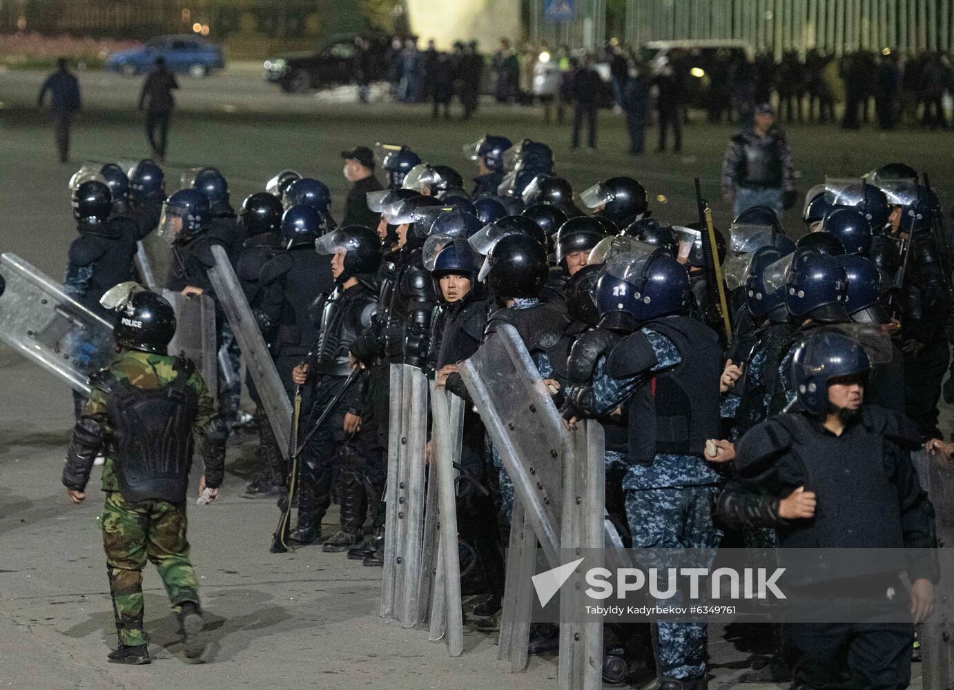 Kyrgyzstan Parliamentary Elections Protest