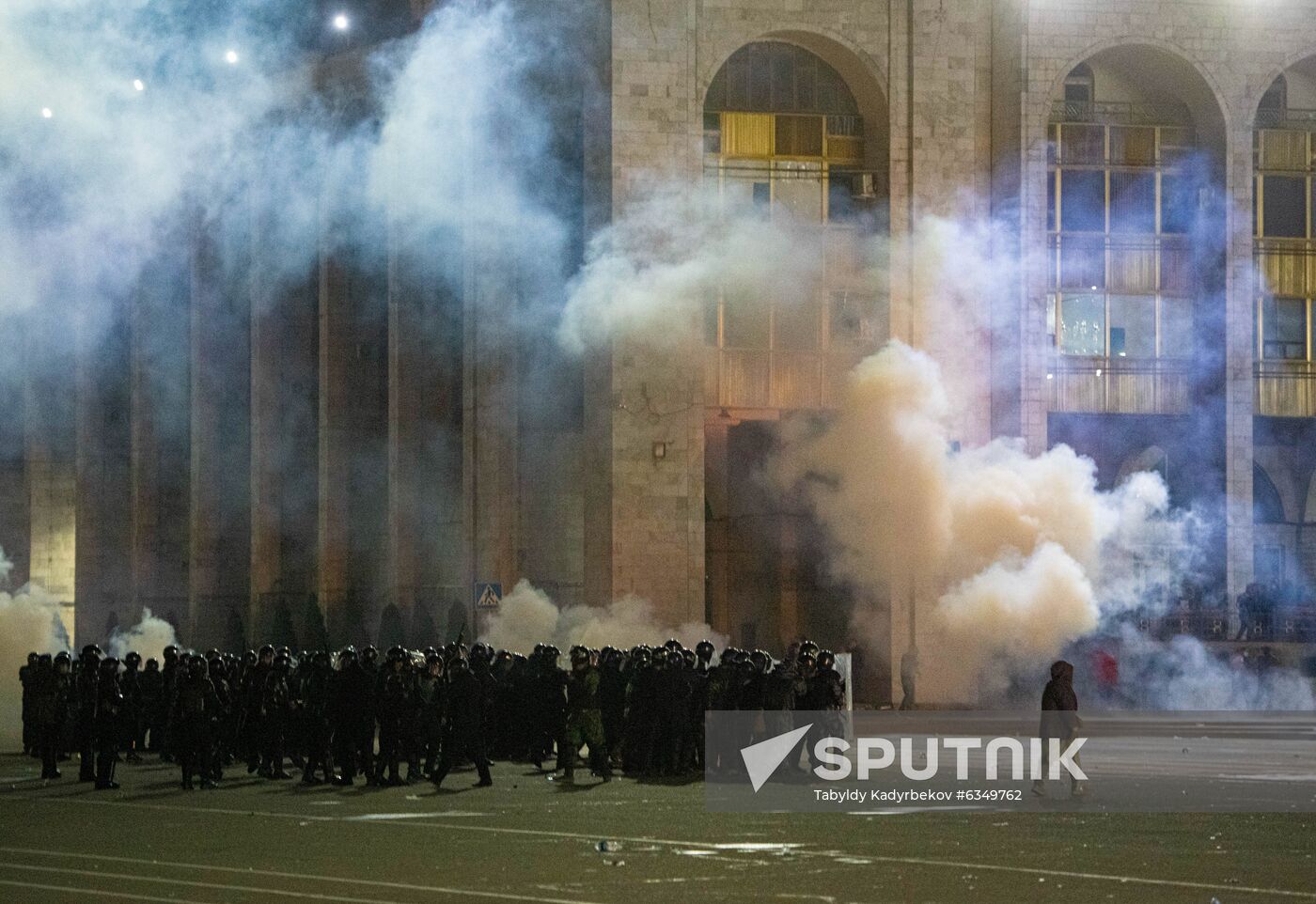 Kyrgyzstan Parliamentary Elections Protest