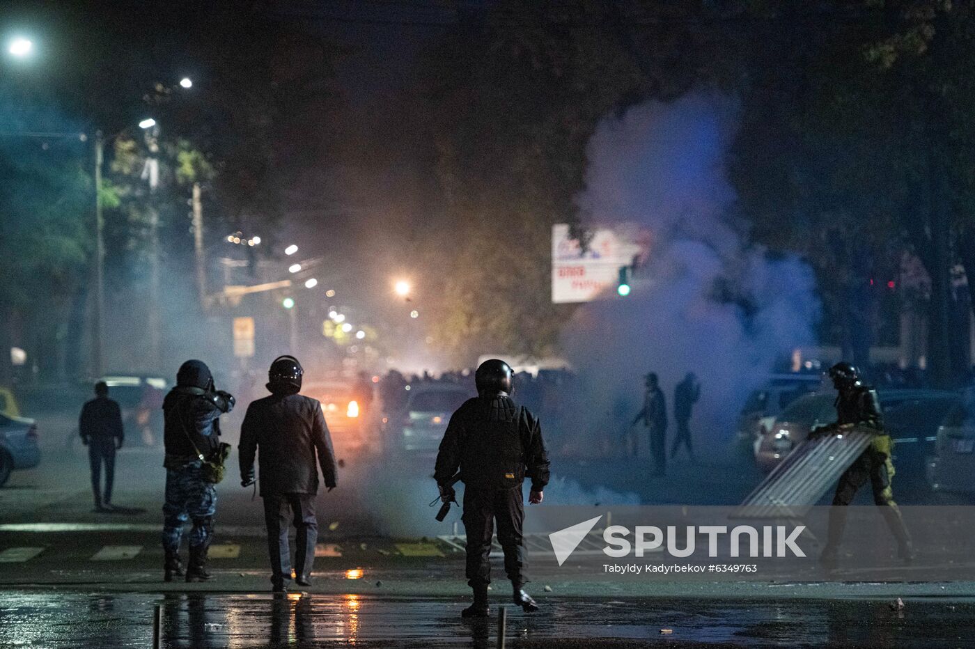 Kyrgyzstan Parliamentary Elections Protest