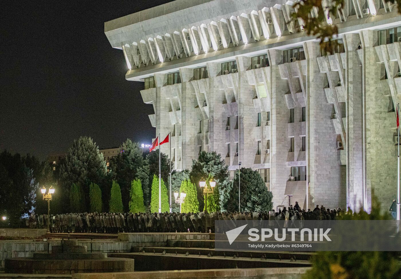 Kyrgyzstan Parliamentary Elections Protest